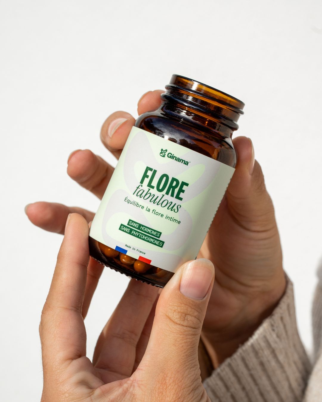 Flore Fabulous, probiotique vaginal Ginama pour la flore intime