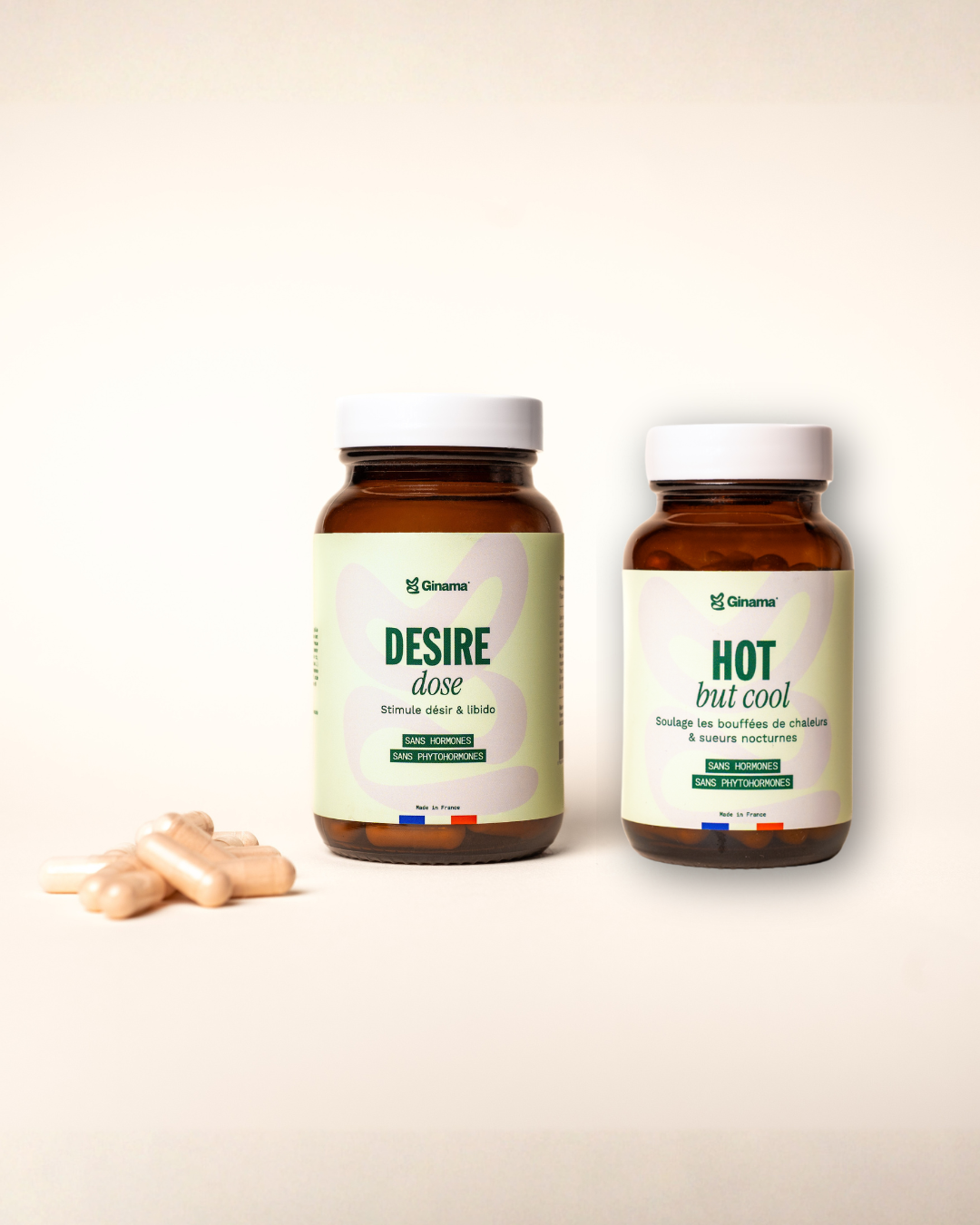 Pack Hotter than Ever Ginama : Hot but Cool et Desire Dose